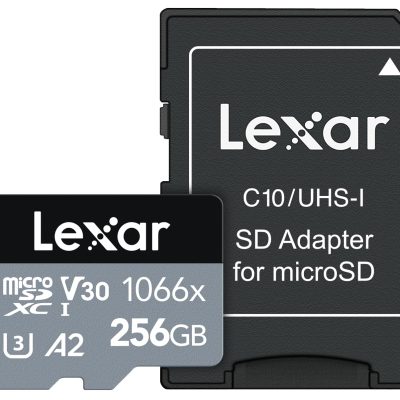 Professional 1066x 256GB microSDXC, UHS-I Card