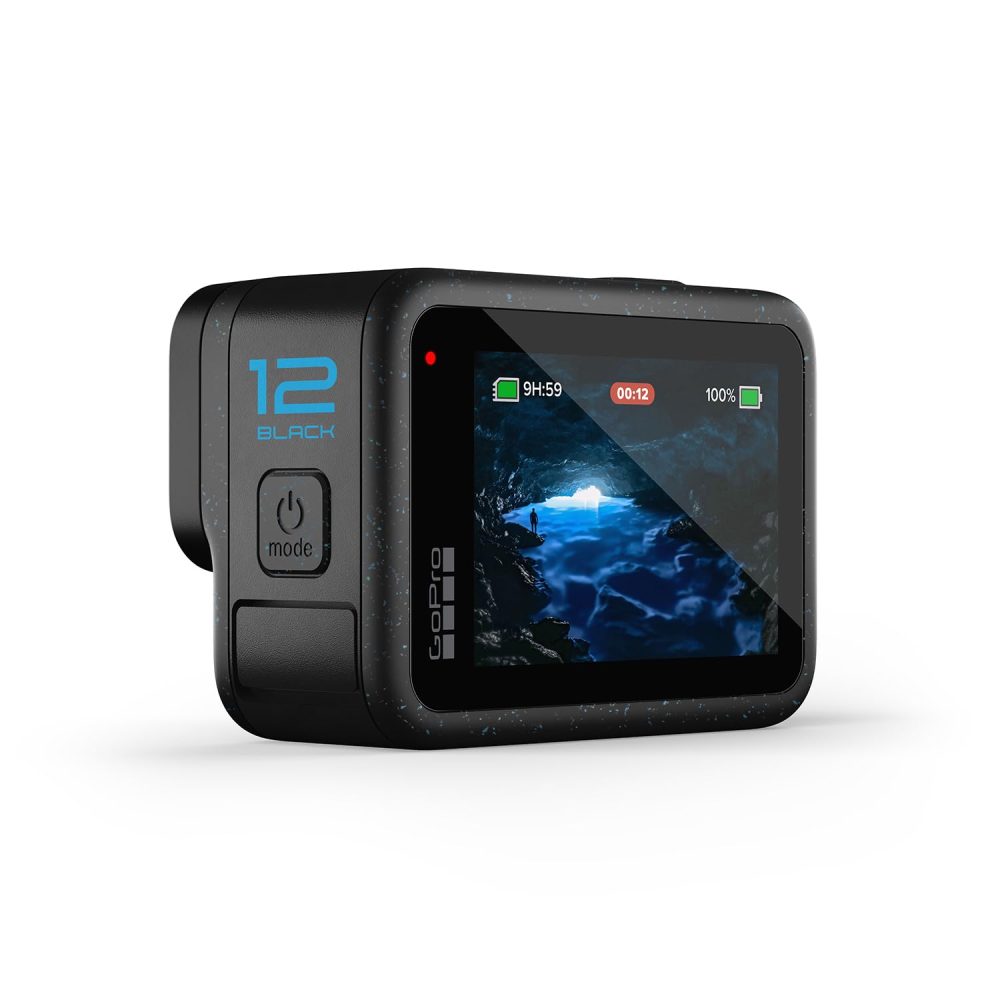 GoPro Hero12 Waterproof Digital Action Camera with Front&Rear LCD Screens,5.3K60 Ultra Hd Video,Hypersmooth 6.0+Autoboost - Image 2