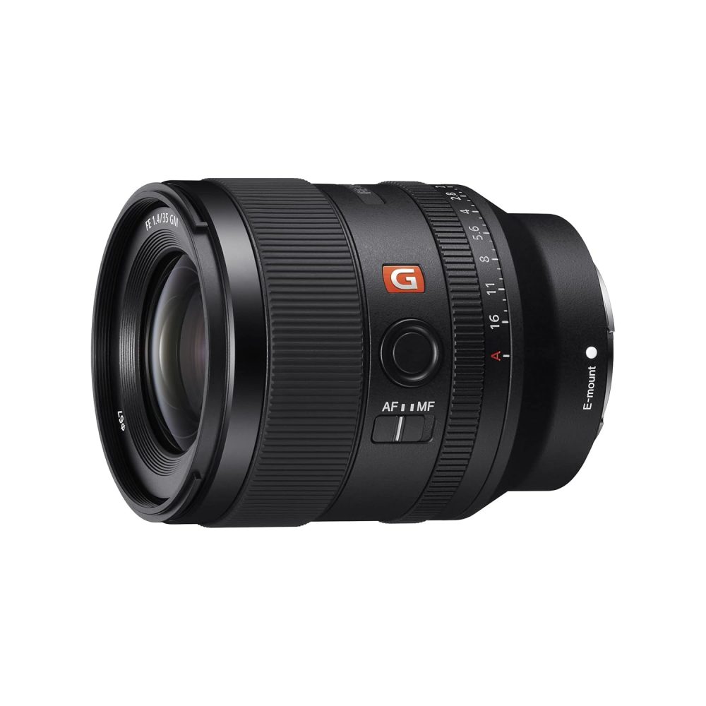 SONY SEL35F14GM Wide-angle Prime Lens  (Black, 35 mm)