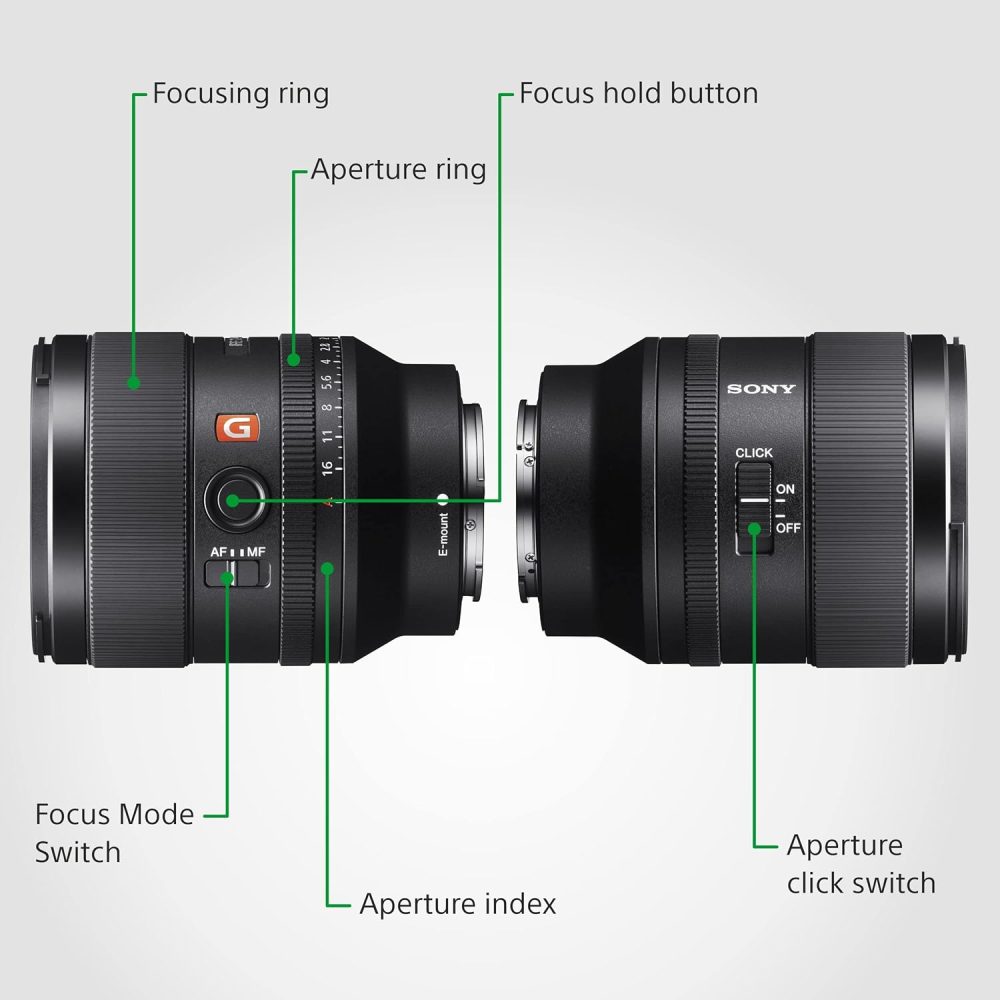 SONY SEL35F14GM Wide-angle Prime Lens  (Black, 35 mm) - Image 3